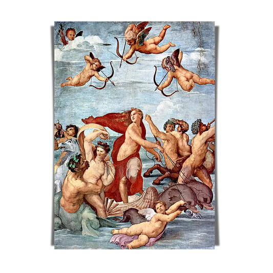 The Triumph of Galatea - Raphael 1511