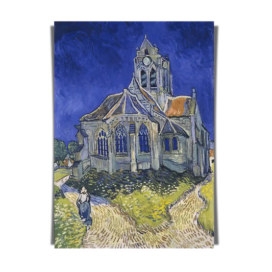 The Church in Auvers by Vincent Van Gogh