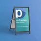 A Frame Outdoor Metal Signs