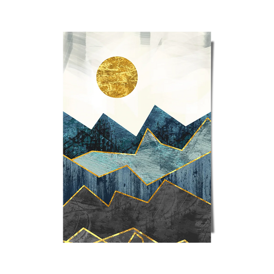 Abstract Gold Lining