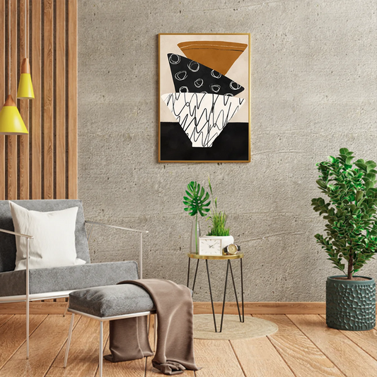 Abstract Kitchen Plates