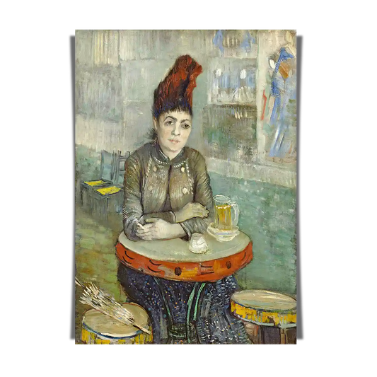 Agostina Segatori In Cafe du Tambourin by Vincent Van Gogh 1887