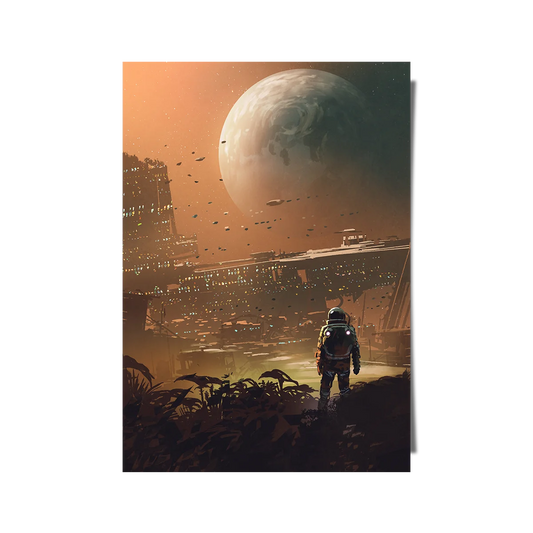 Astronaut Looking Futuristic