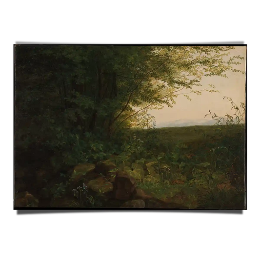 At The Edge Of The Forest by August Friedrich 1900