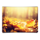 Autumn Leaves on a Forest Floor Macro Shot