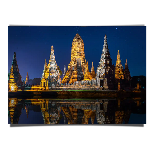 Ayutthaya Historical Park Wat Chaiwatthanaram Buddhist Temple Thailand