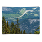 Banff Forest In Canada With Road View