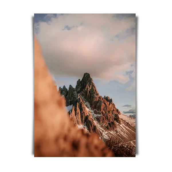 Beautiful Shot Of Dolomites In Italy