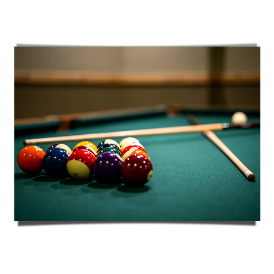 Billiard Ball Close Up Shot