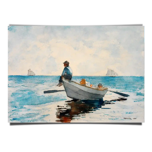 Boys in a Dory by Winslow Homer 1880