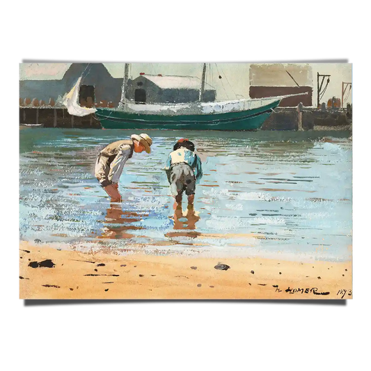 Boys Wading by Winslow Homer 1873