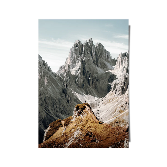 Brown And Gray Rocky Mountains