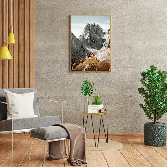 Brown And Gray Rocky Mountains