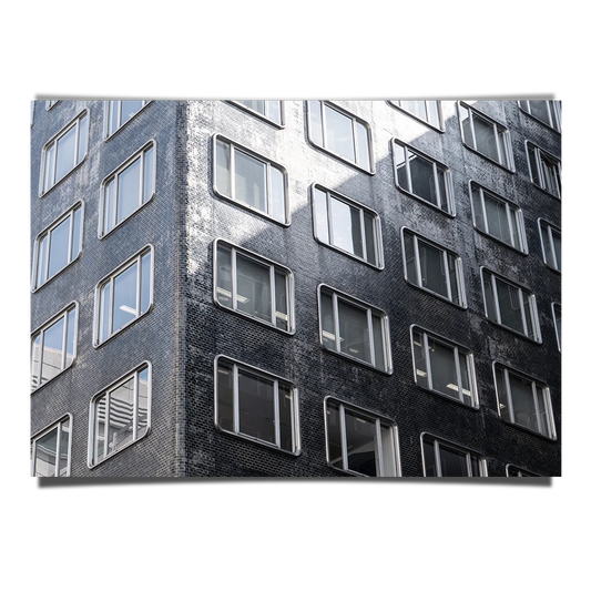 Brutalist Inspired Building