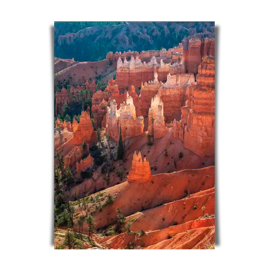 Bryce Canyon National Park Rock Formations in Utah USA