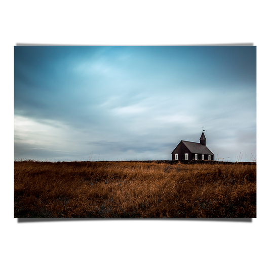 Budir Church In Iceland