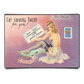 Busy Girls Correspondence - Classic Pin Up Girl Poster in 1940s