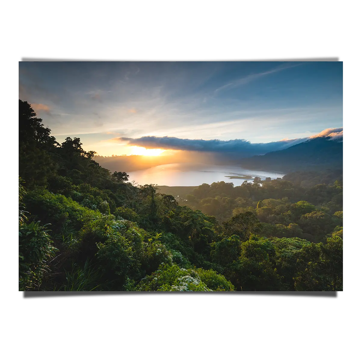 Buyan Lake In Indonesia