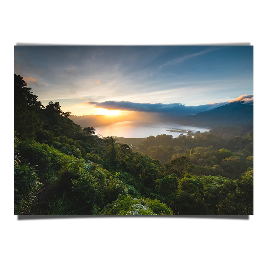Buyan Lake In Indonesia