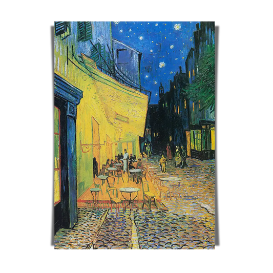 Cafe Terrace at Night by Vincent Van Gogh 1888