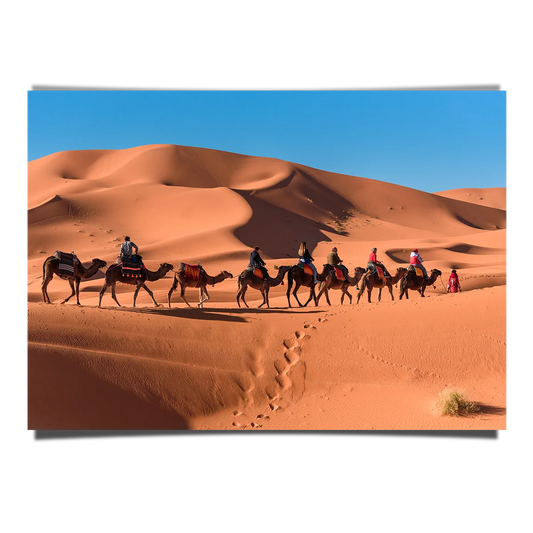 Caravan Walking Merzouga