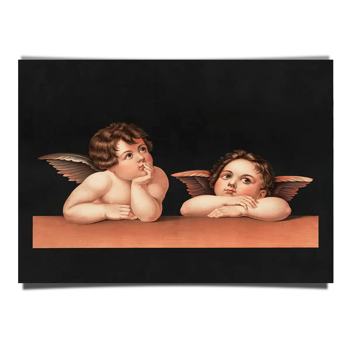 The Cherubs based from Raphael The Sistine Madonna