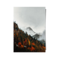Daytime View Of Mountain Covered In Snow