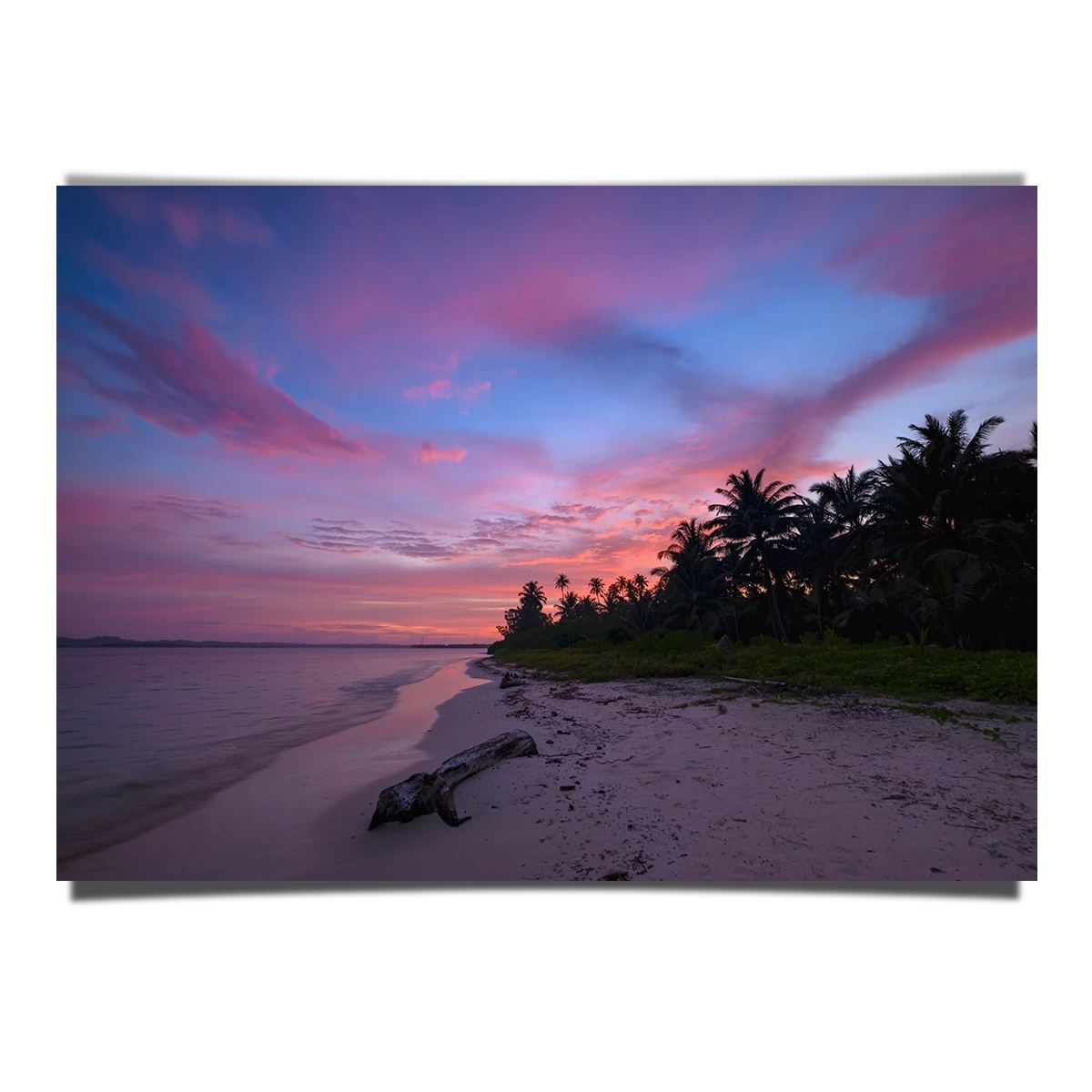 Dramatic View Of Sunset Beach