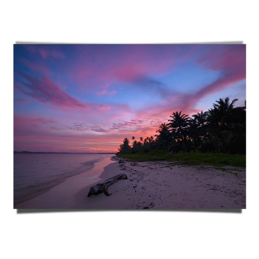 Dramatic View Of Sunset Beach