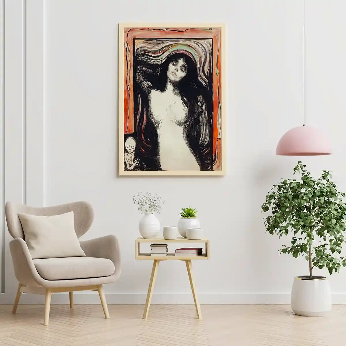 Madonna II by Edvard Munch 1895