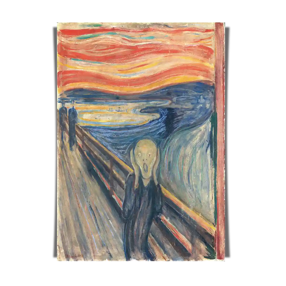 The Scream by Edvard Munch