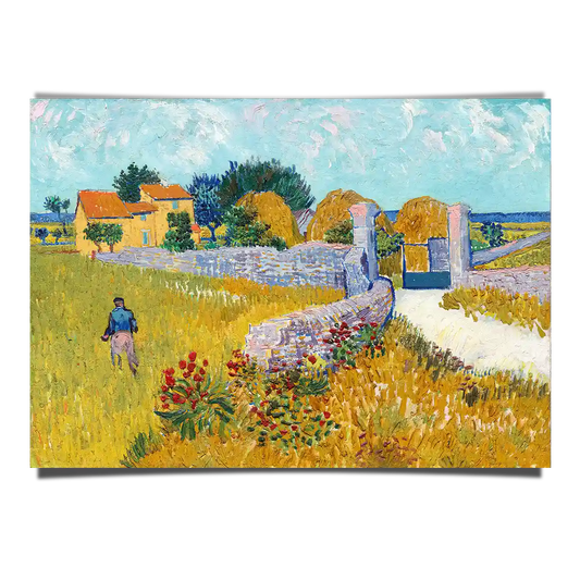 Farmhouse in Provence by Vincent Van Gogh 1888