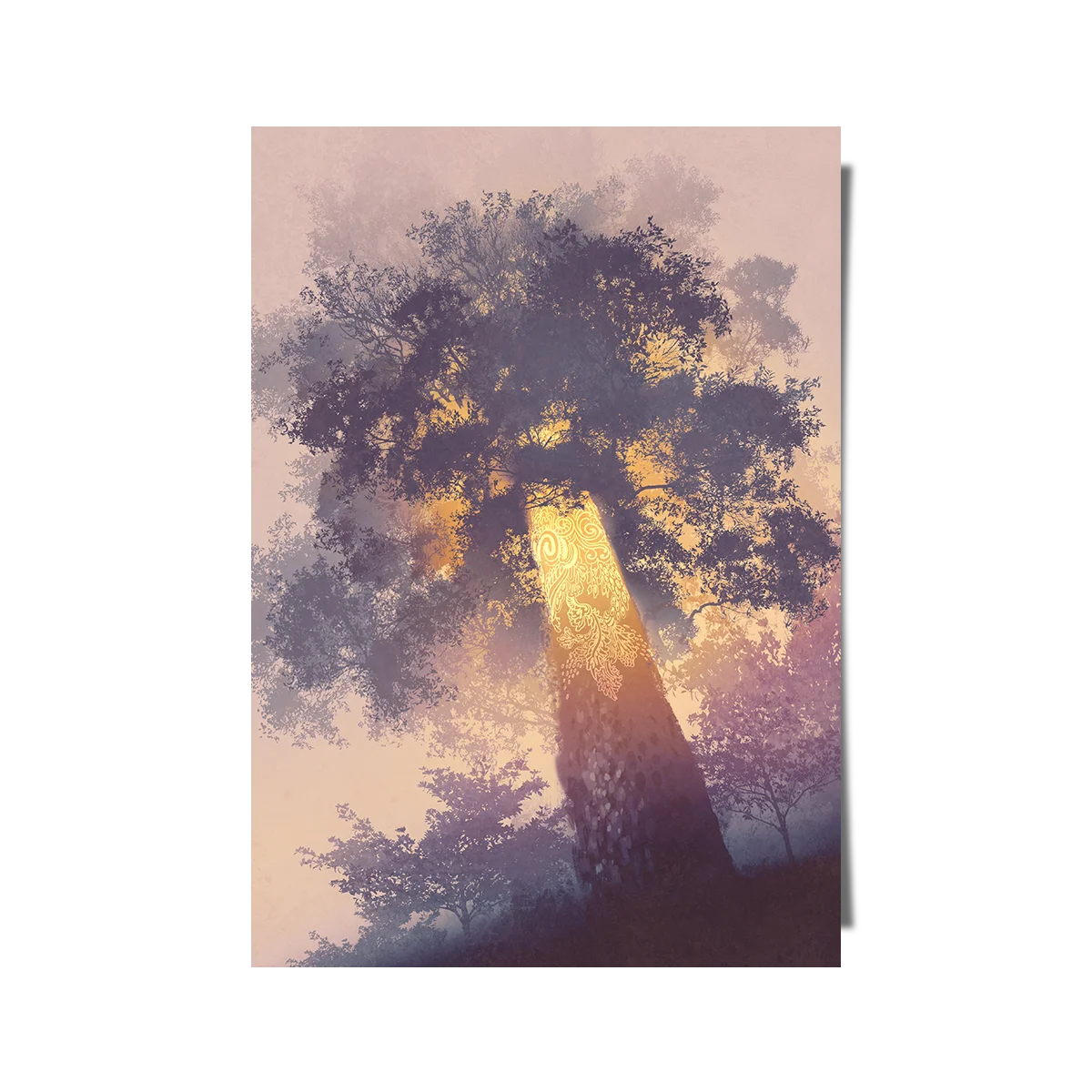 Glowing Magic Tree