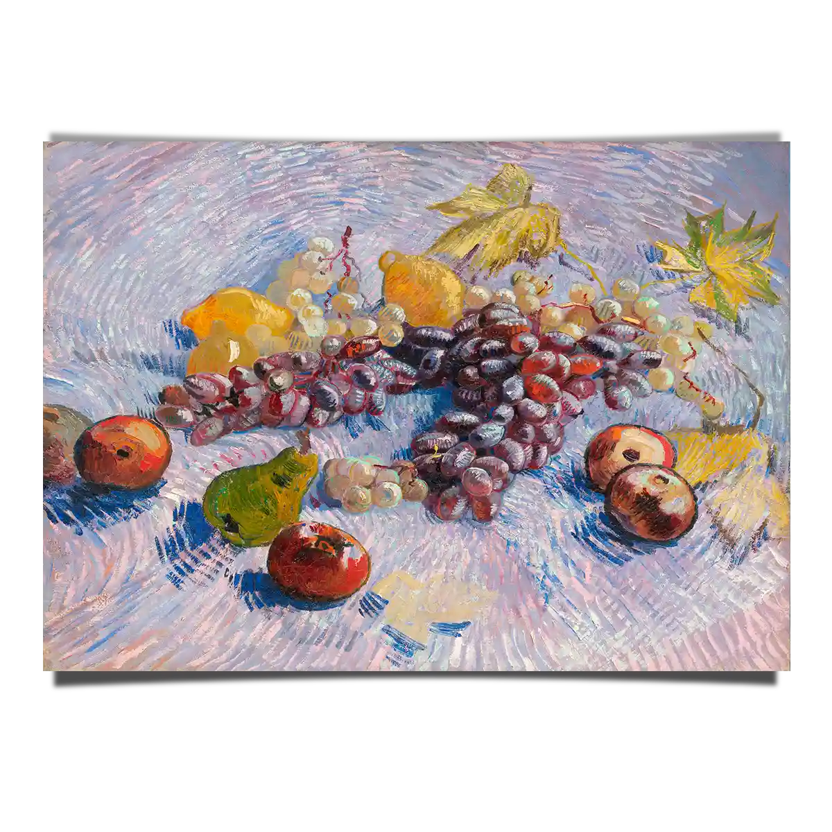 Grapes Lemons Pears and Apples by Vincent Van Gogh 1887