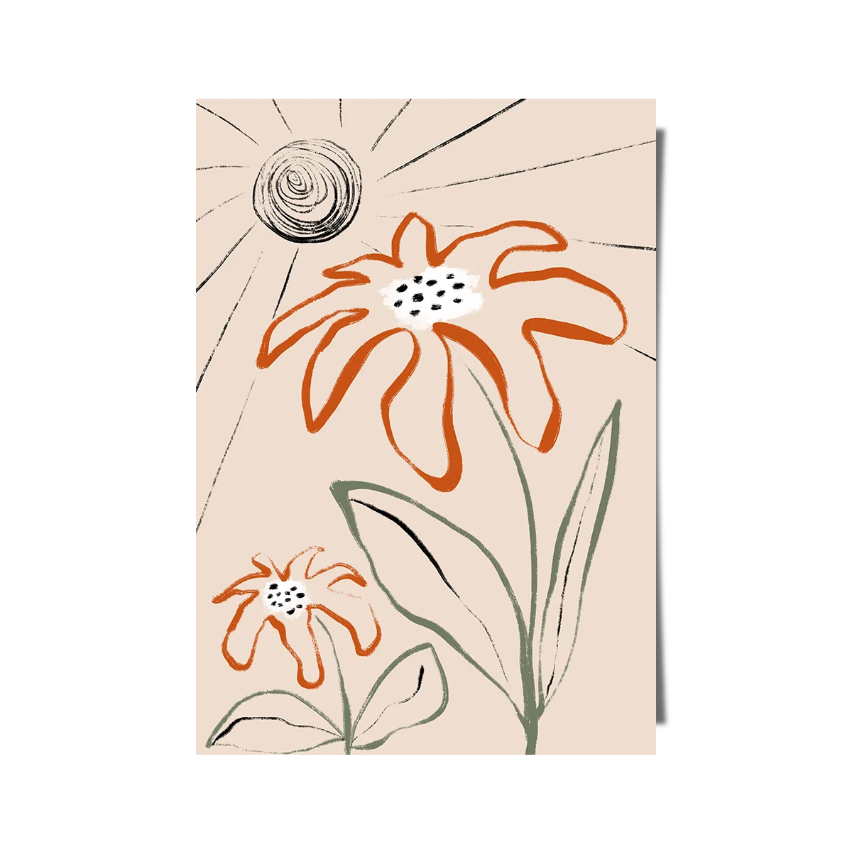 Hand Drawn Botanical Art