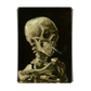 Skeleton With Burning Cigarette by Vincent Van Gogh