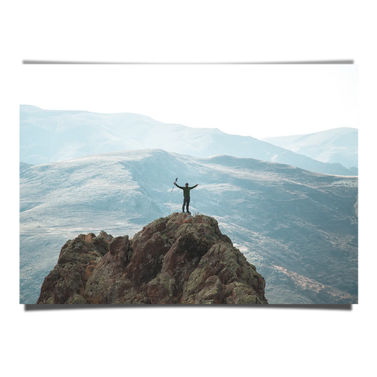 Hikers On Top