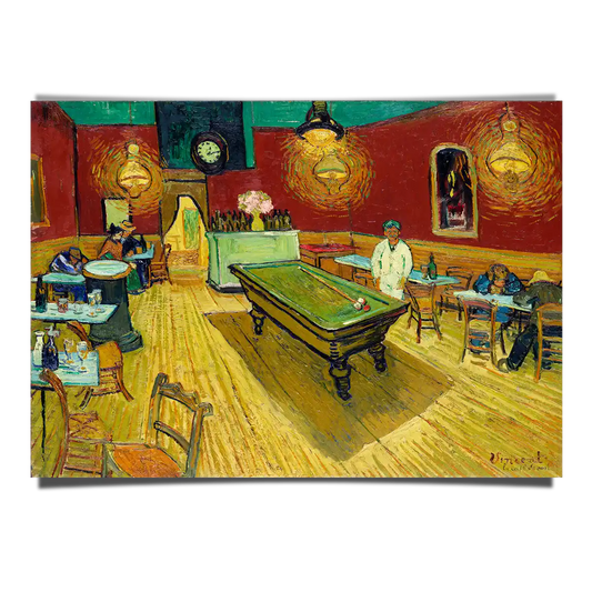 Le Cafe de Nuit by Vincent Van Gogh 1888
