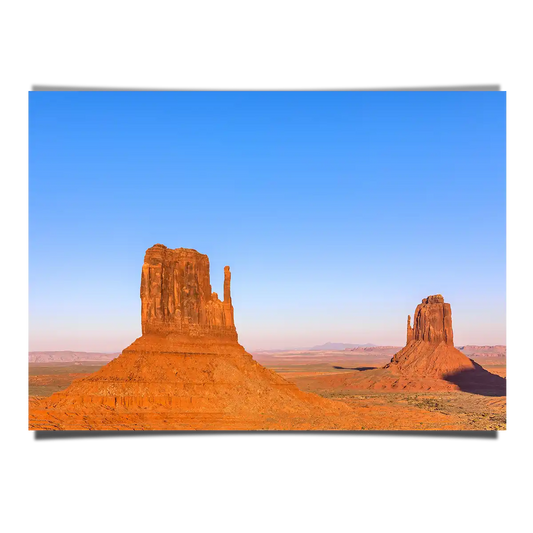 Monument Valley East West Mitten Butte