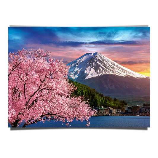 Mount Fuji In Spring Season