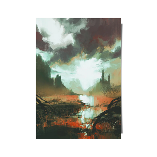 Red Swamp Sunset
