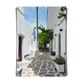 Naousa Town Street Paros Island Greece