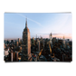 The Empire State Building Overlooking at New York City Skycraper