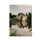 Old Castle Surrounded By Pond