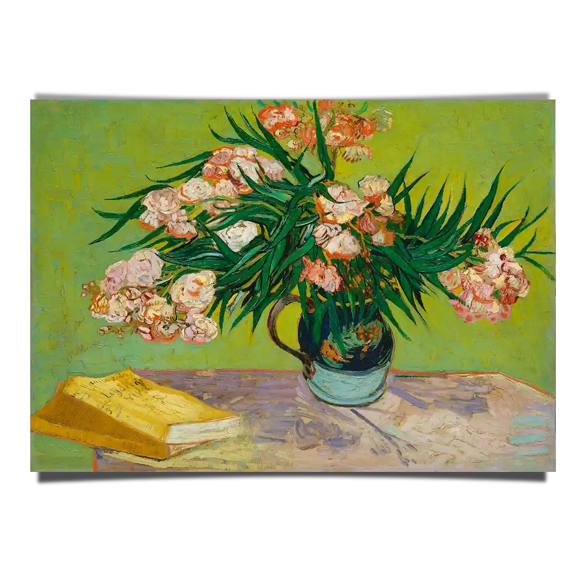 Oleanders by Vincent Van Gogh 1888