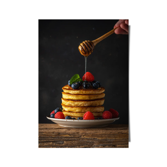 Pancakes With Fresh Berries
