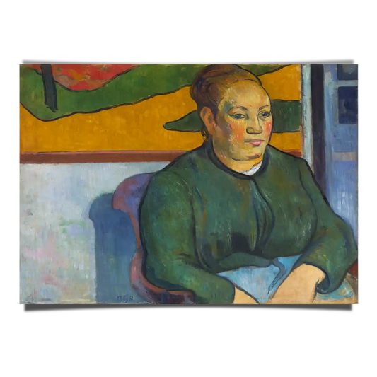 Paul Gaugins Madame Roulin by Vincent Van Gogh 1888