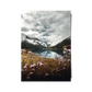 Pink Flower Near Mountain