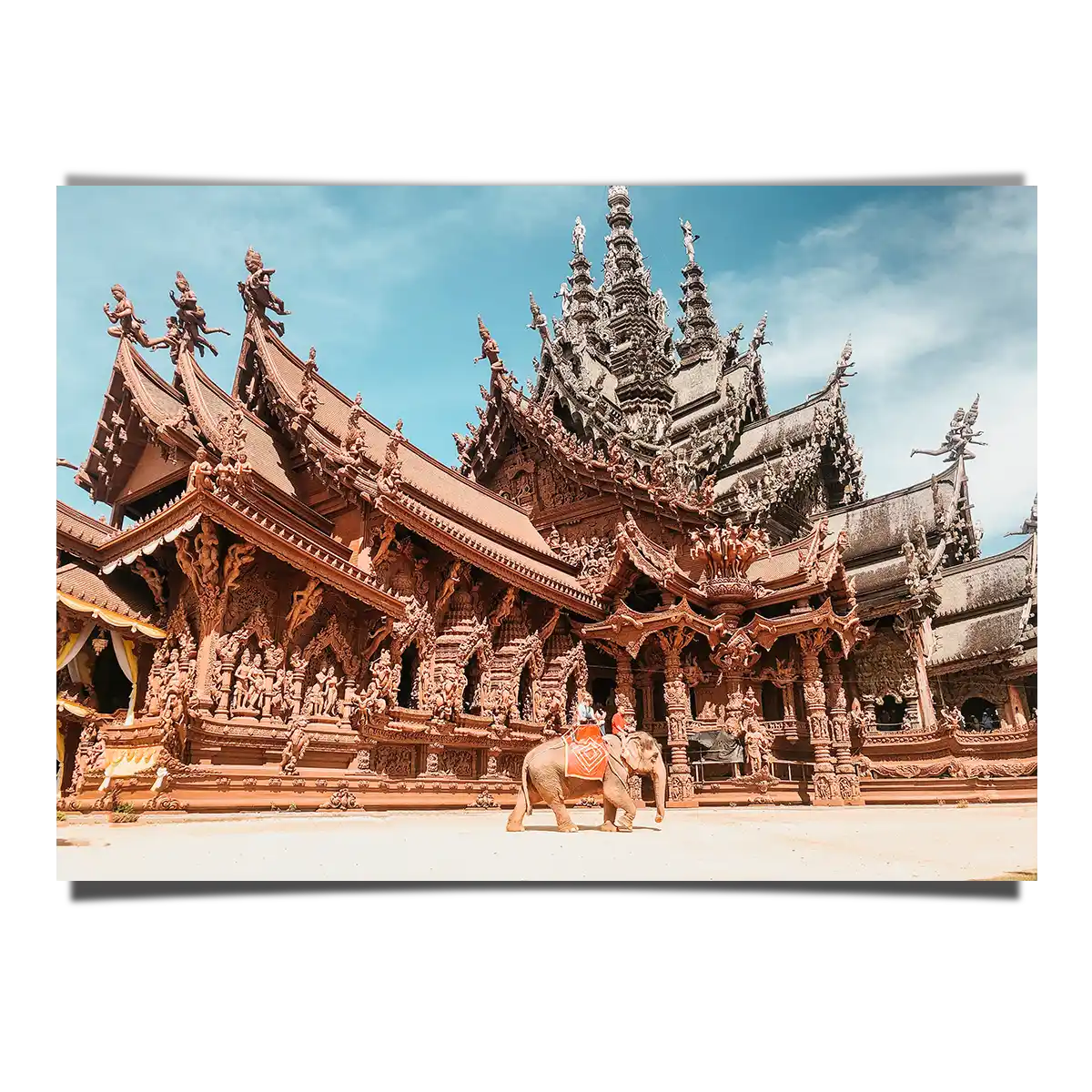 The Sanctuary of Truth Museum Pattaya Thailand