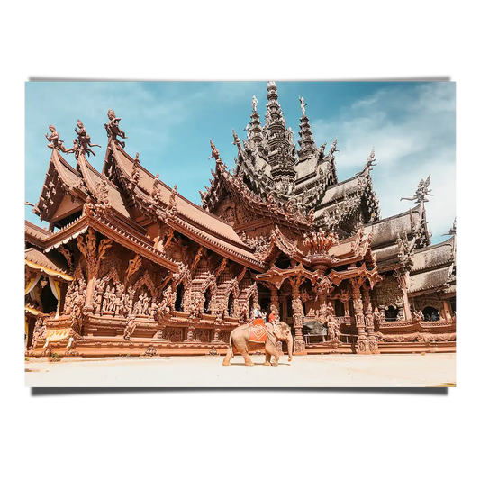 The Sanctuary of Truth Museum Pattaya Thailand